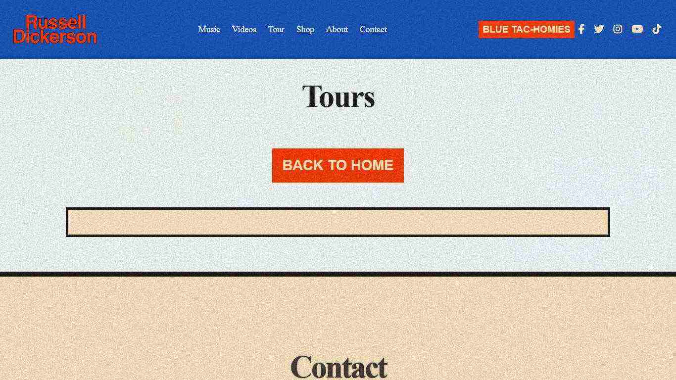 Tours - Russell Dickerson